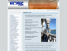 Tablet Screenshot of dominiqueblanc.com